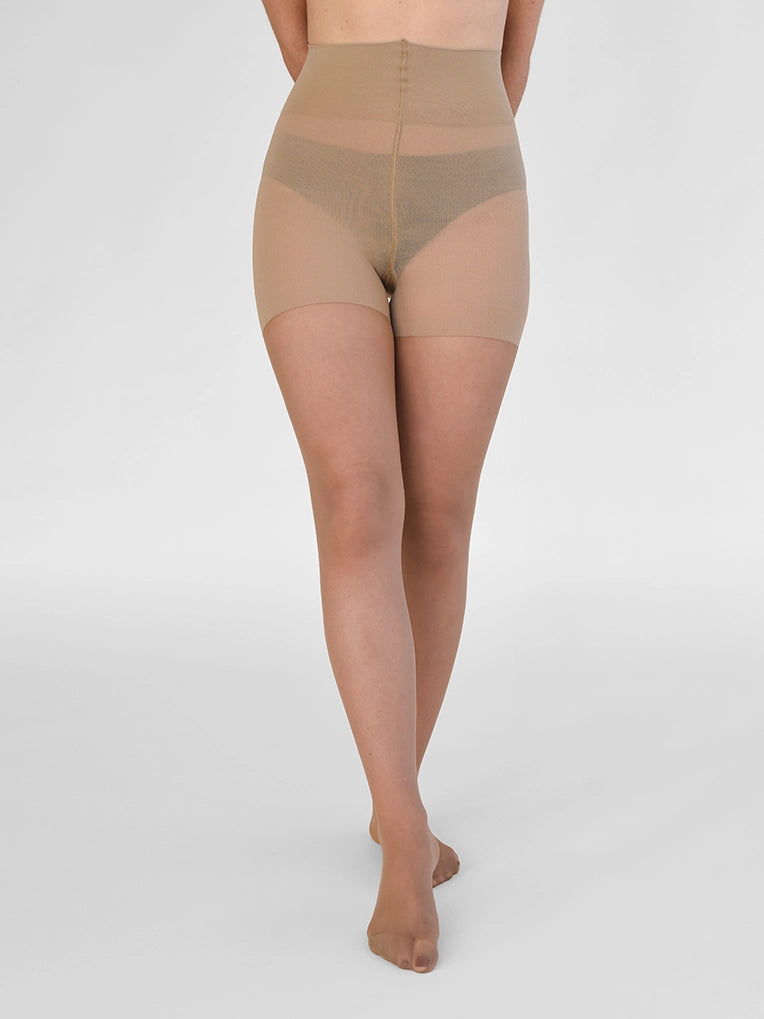 Sheer Shaping Tights 30D in Dune