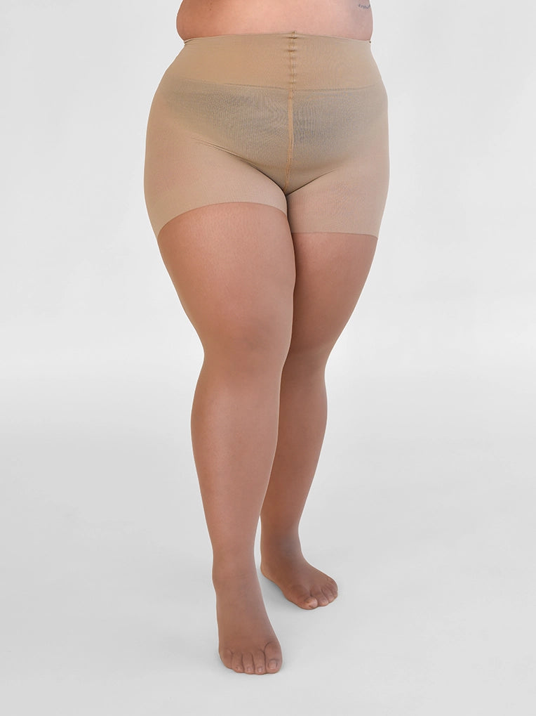 Sheer Shaping Tights 30D in Dune