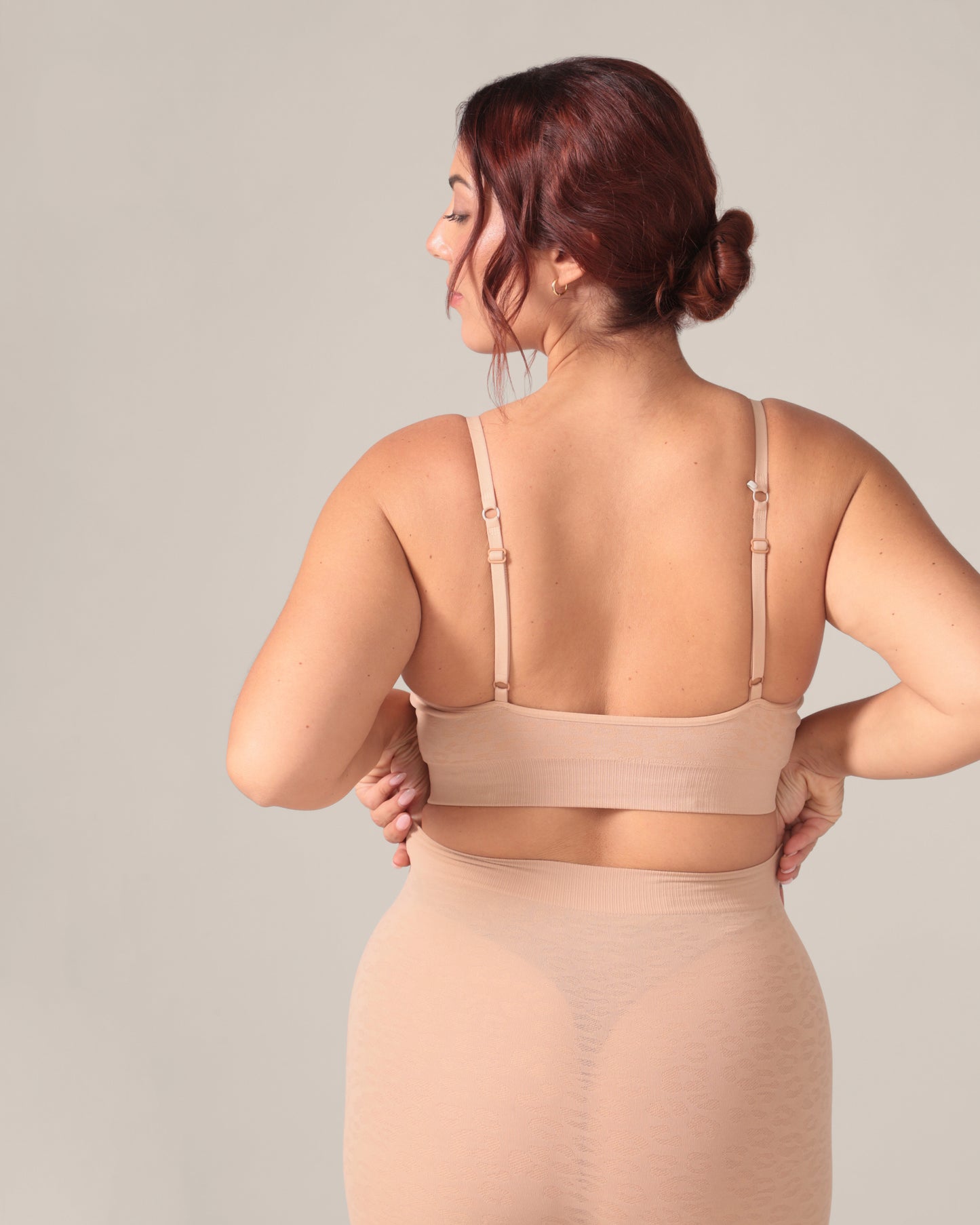 Leopard Soft Touch Seamless Undershorts in Dune