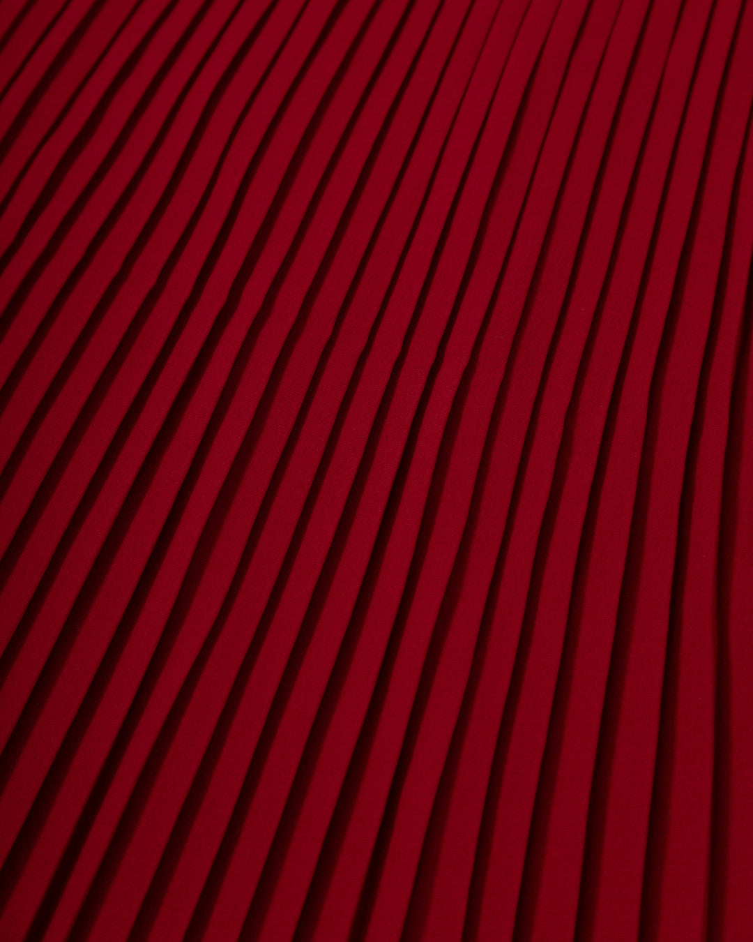 Knee-Length Pleated Skirt In Magnolia