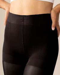 Classic Over-the-Knee Contour Shaping Tights in Black