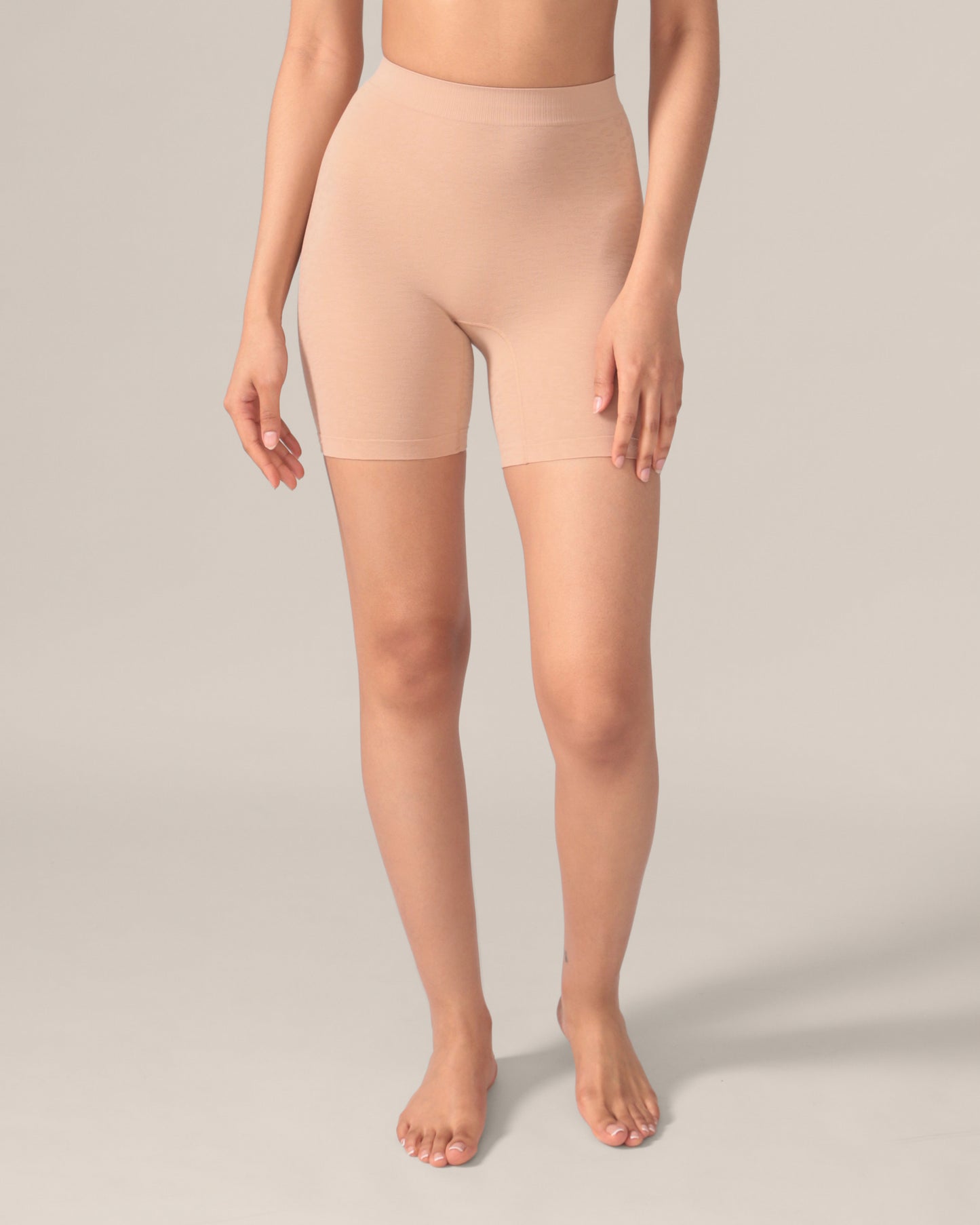 Leopard Soft Touch Seamless Undershorts in Dune