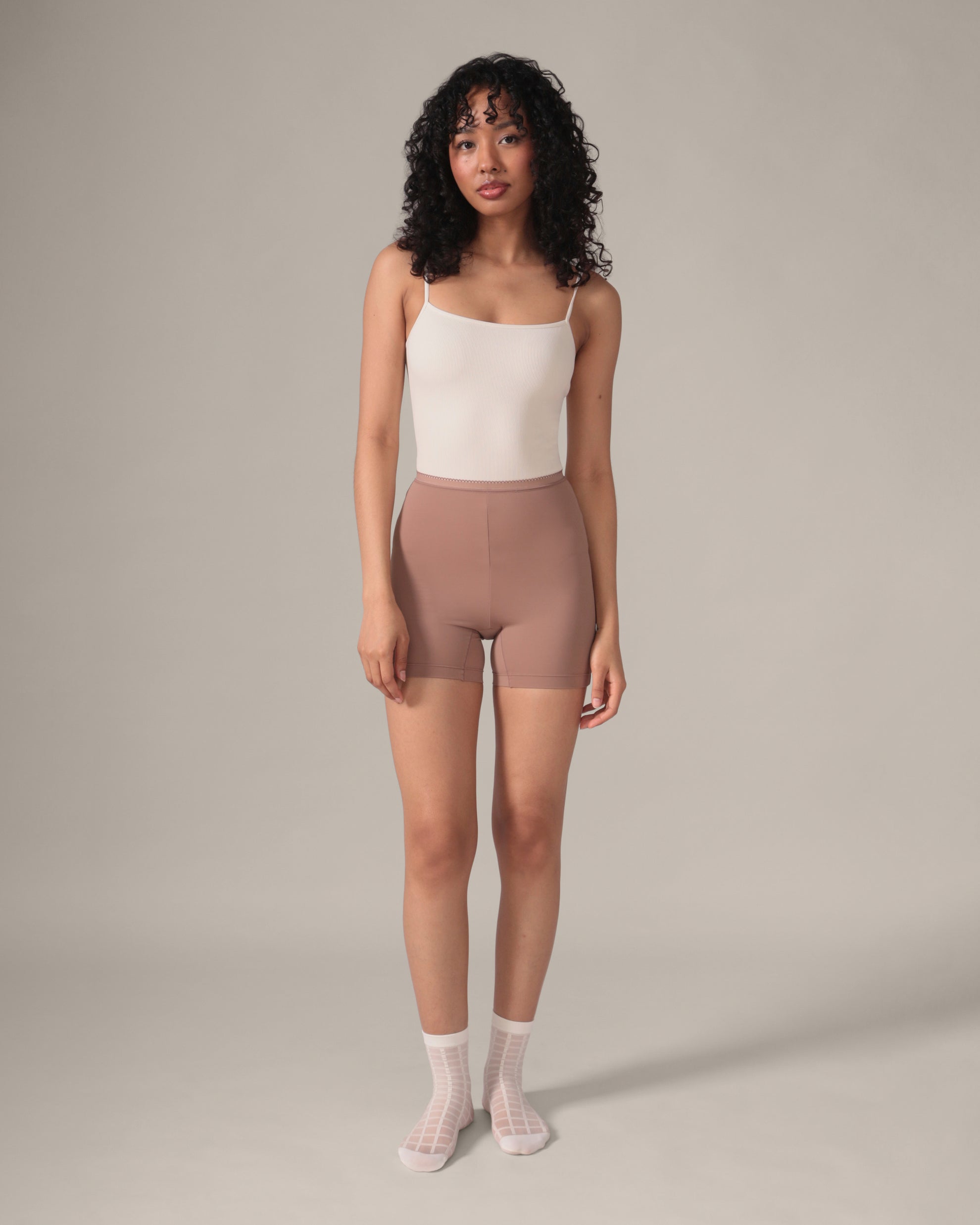 Eversoft Gusset-Free Undershorts in Chai Latte