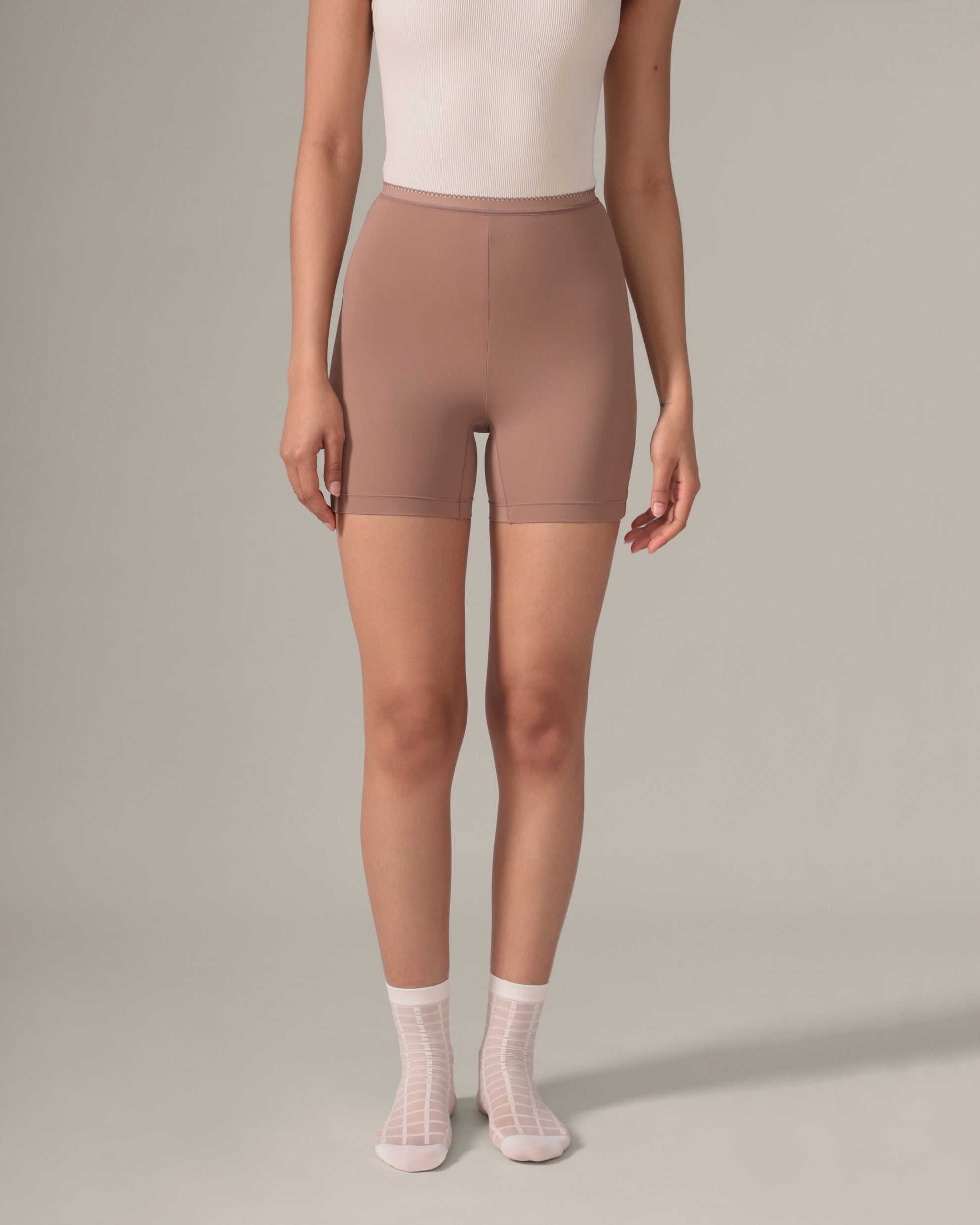 Eversoft Gusset-Free Undershorts in Chai Latte