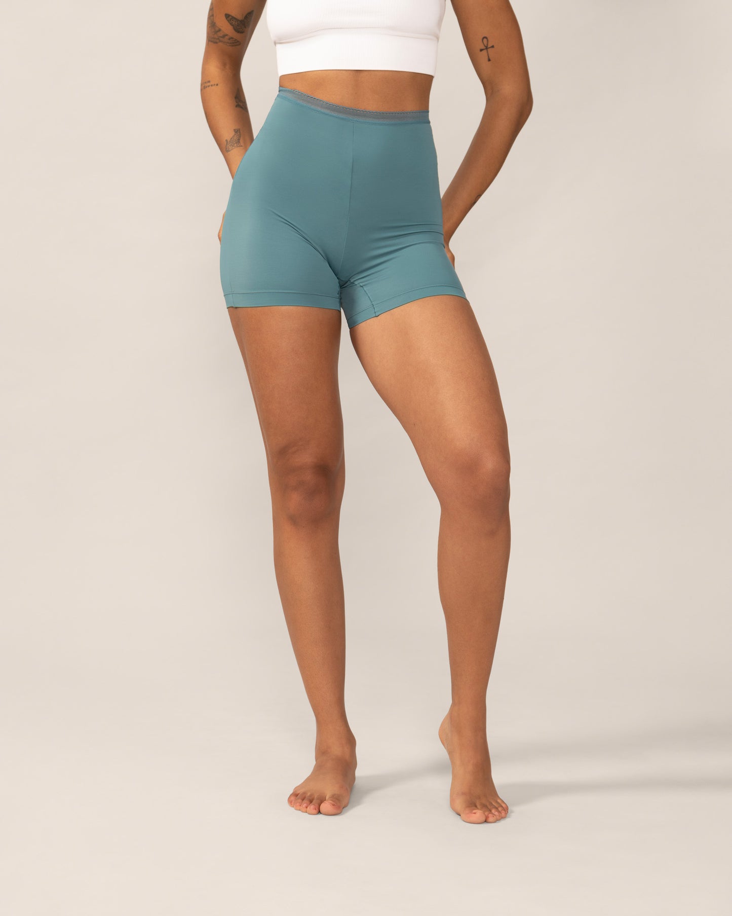 Eversoft Gusset-Free Undershorts in Teal