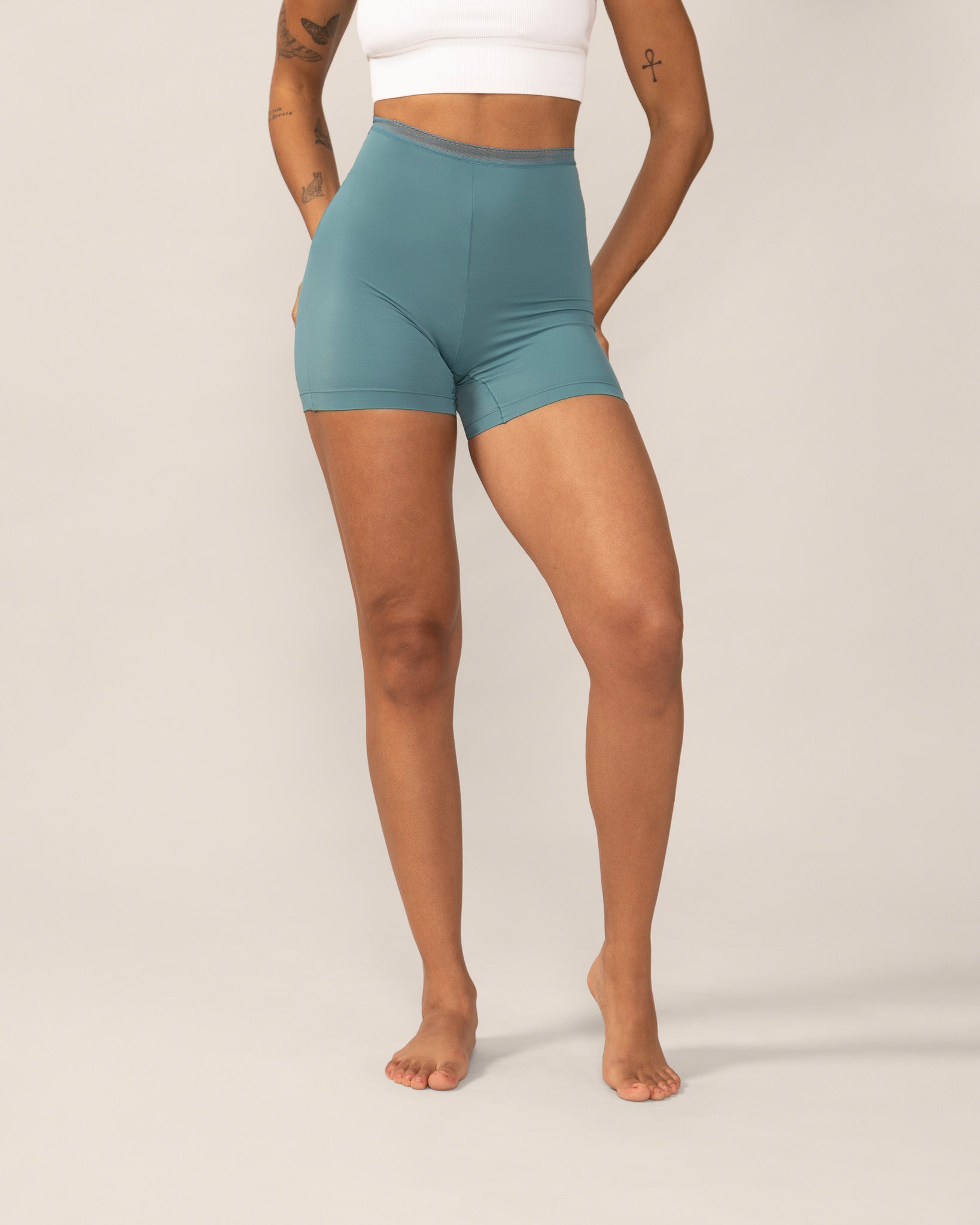 Eversoft Gusset-Free Undershorts in Teal