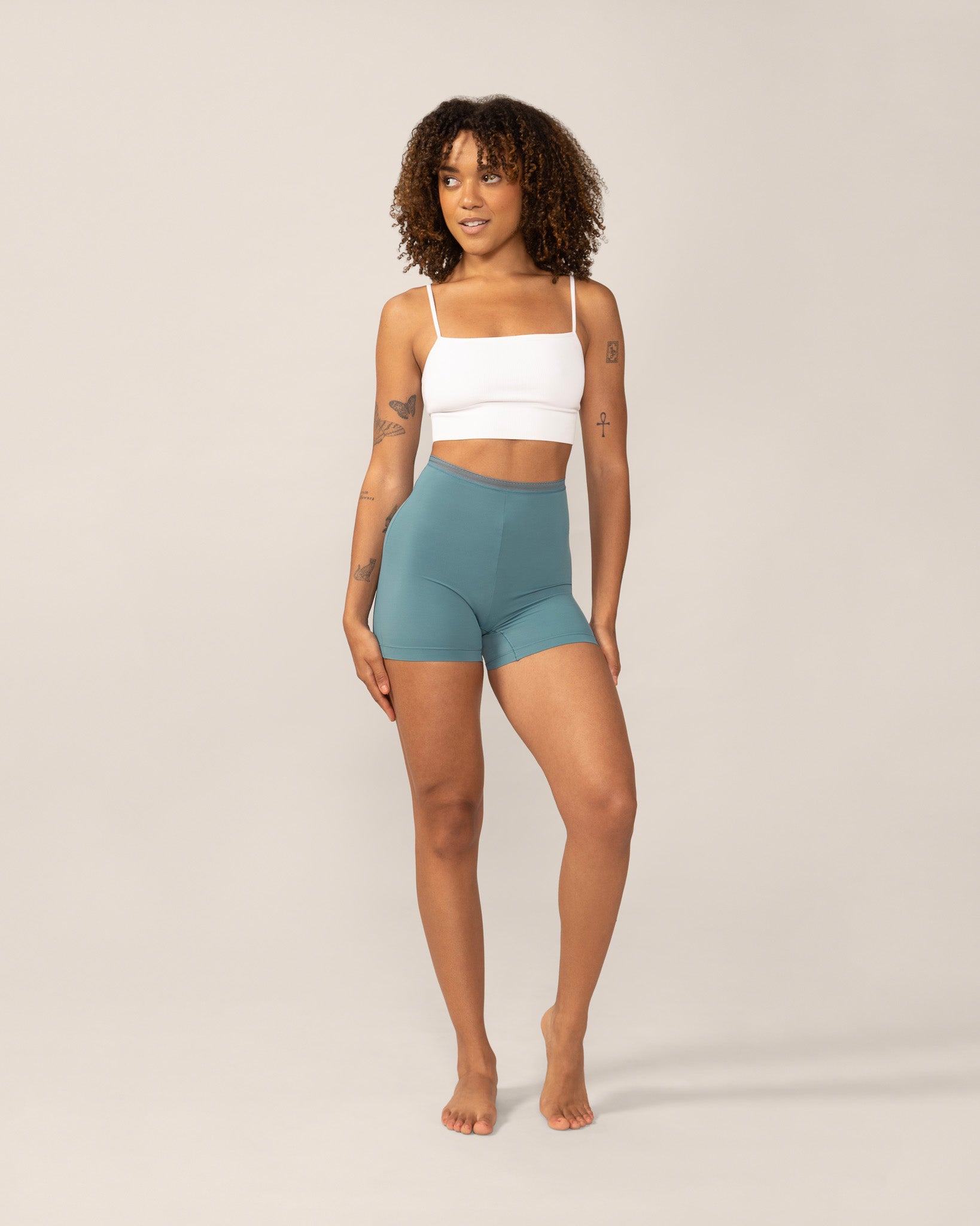 Eversoft Gusset-Free Undershorts in Teal