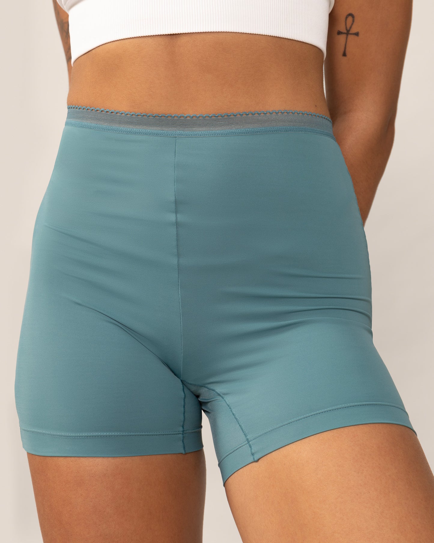 Eversoft Gusset-Free Undershorts in Teal
