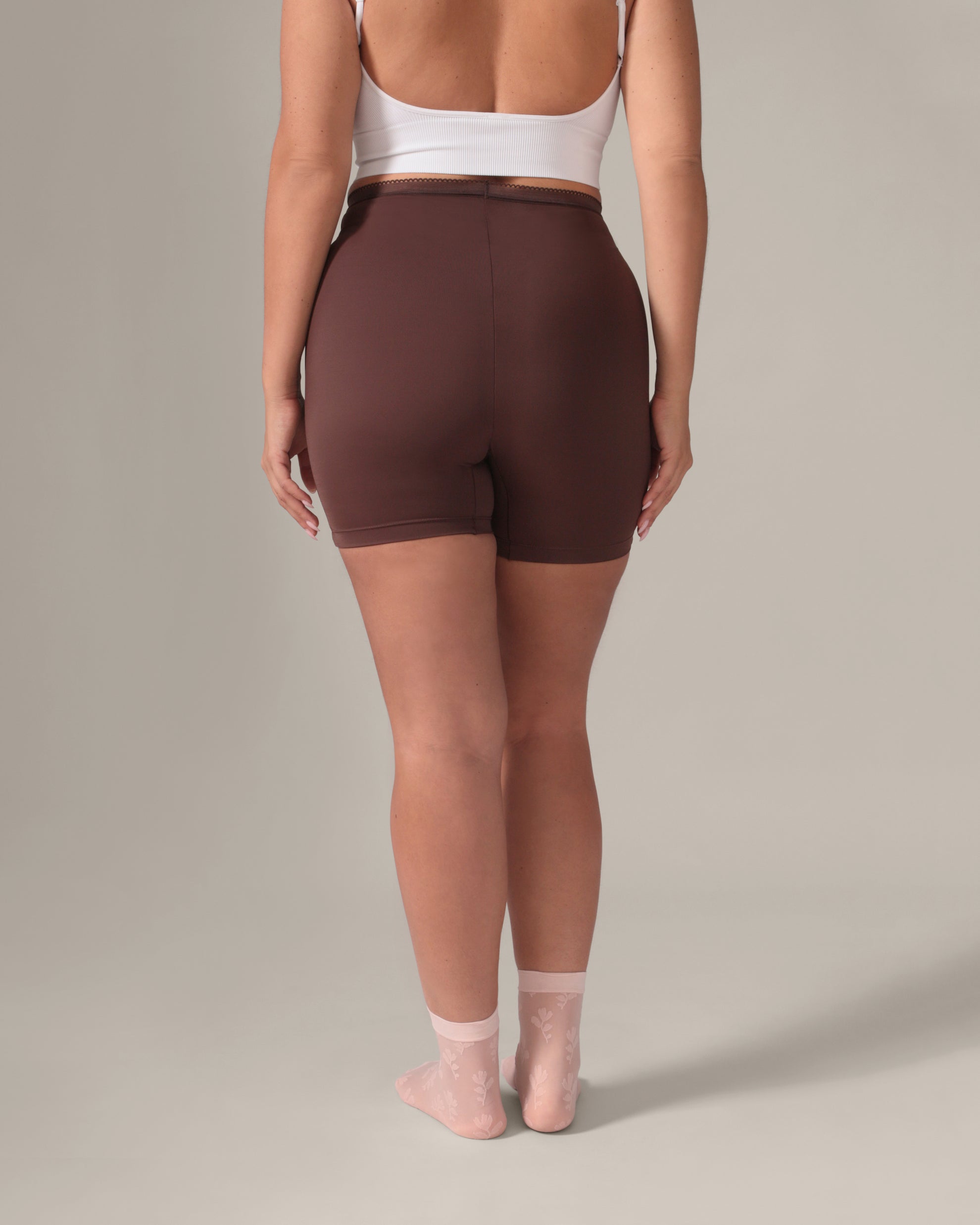 Eversoft Gusset-Free Undershorts in Coffee