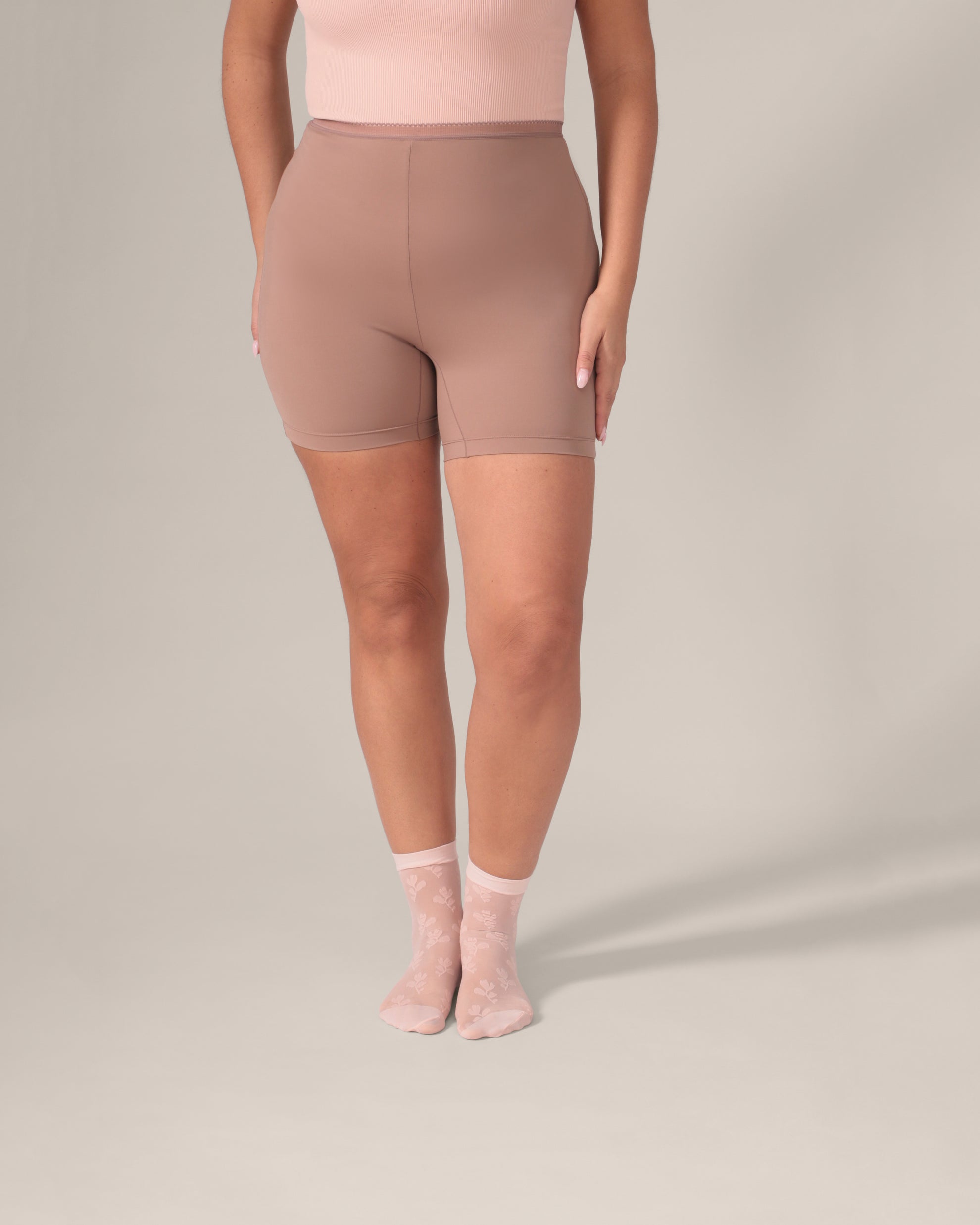 Eversoft Gusset-Free Undershorts in Chai Latte