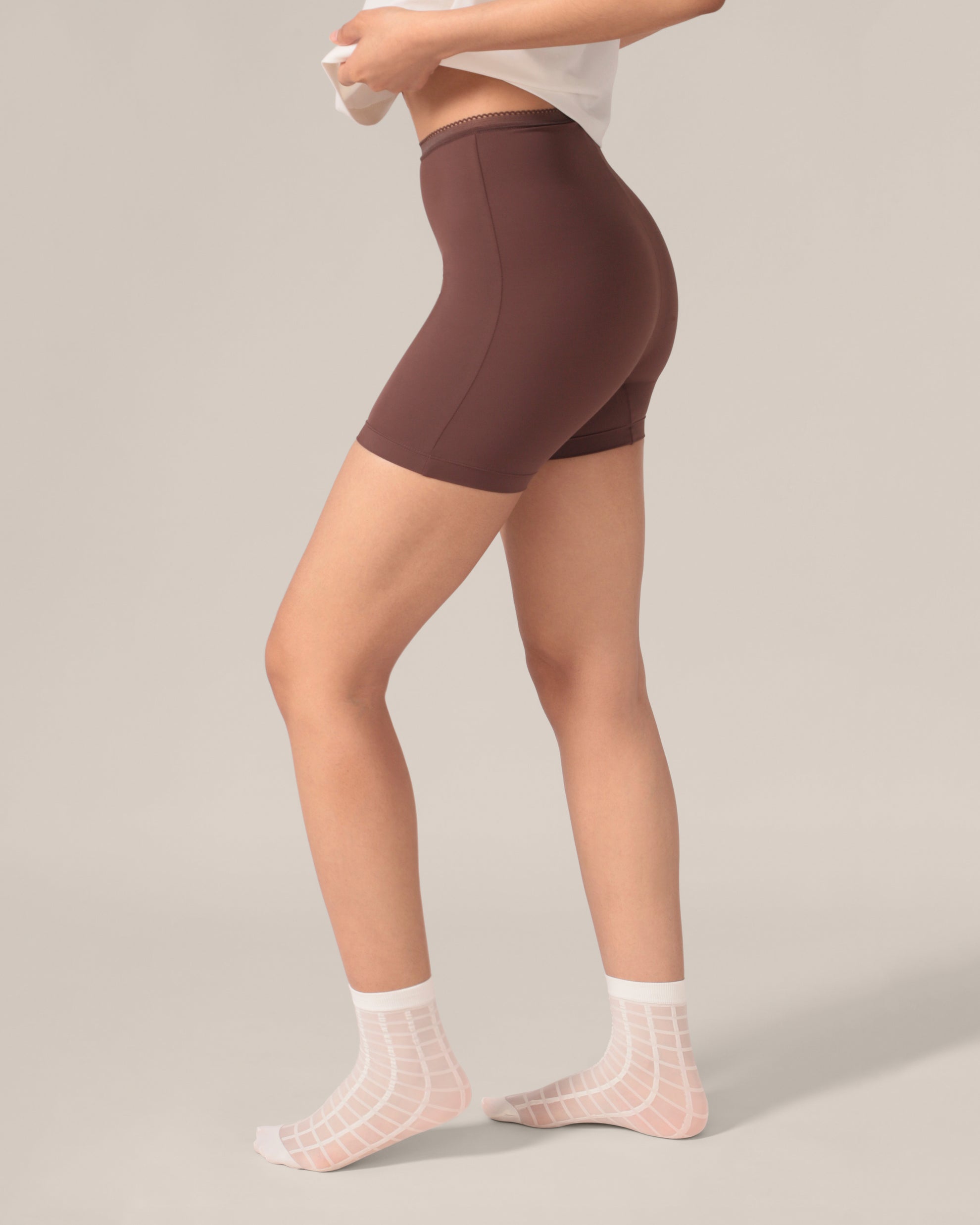 Eversoft Gusset-Free Undershorts in Coffee