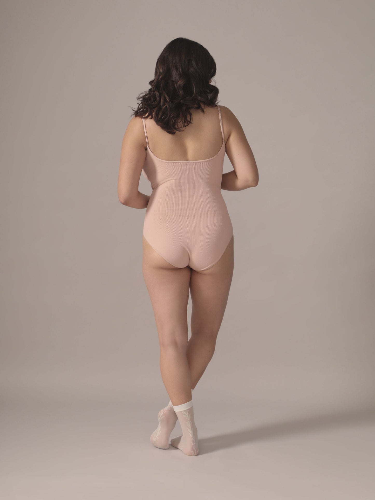 Seamless Bodysuit in Ballerina Pink