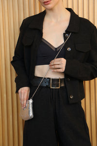 Eversoft Triangle Bralette in Black